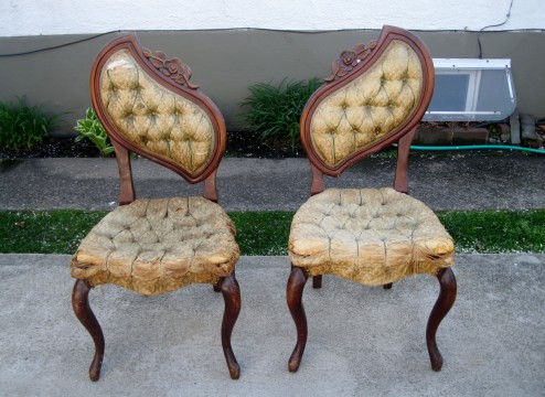 french chairs before