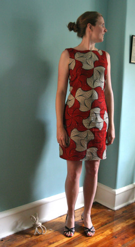 Shift dress_front