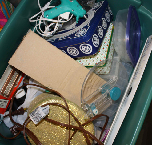bin of stuff