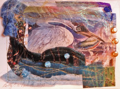 Betty Garret's handmade card