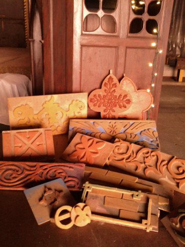 scenic foam stamps