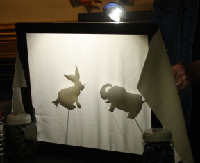 shadow bunny elephant