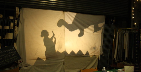 shadow dinosaur attack