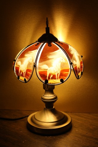 horse lamp