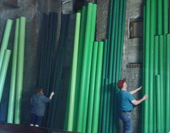 storing the green tubes