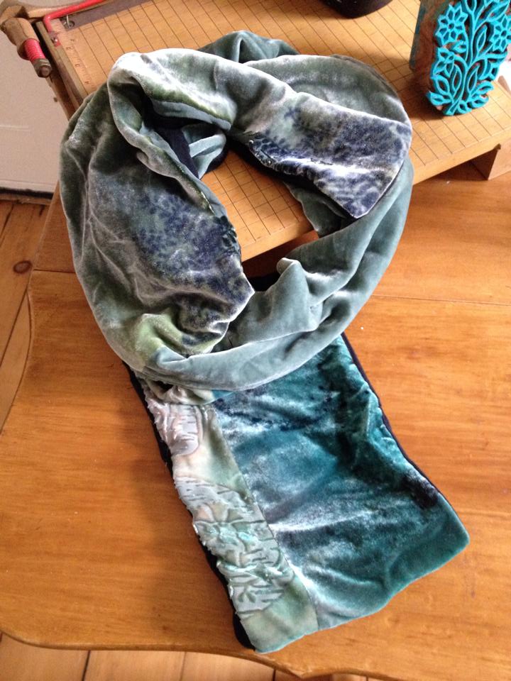 Read more about the article Beth’s Velvet Scarf