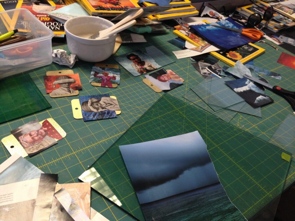Read more about the article reDiscovering Paper Mache and Collage Workshop