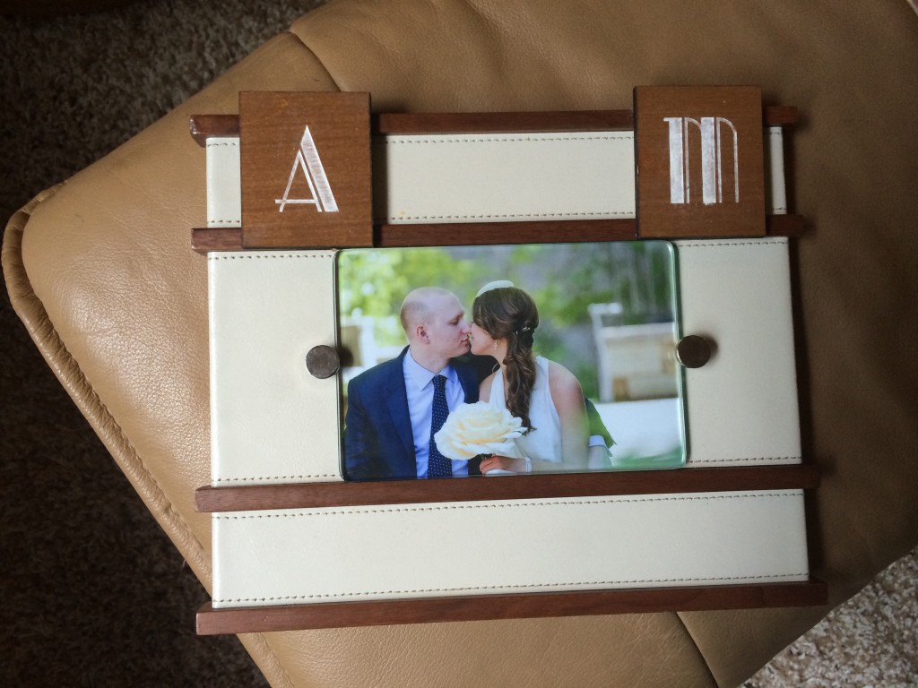 Emily Schrag wedding frame