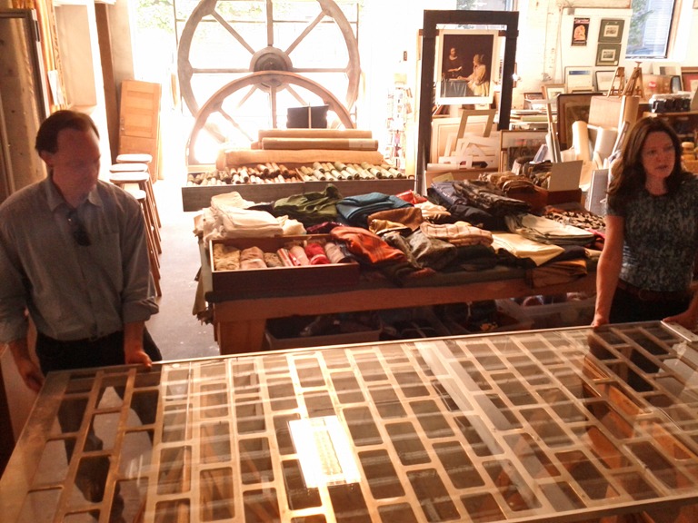 plexi brick table