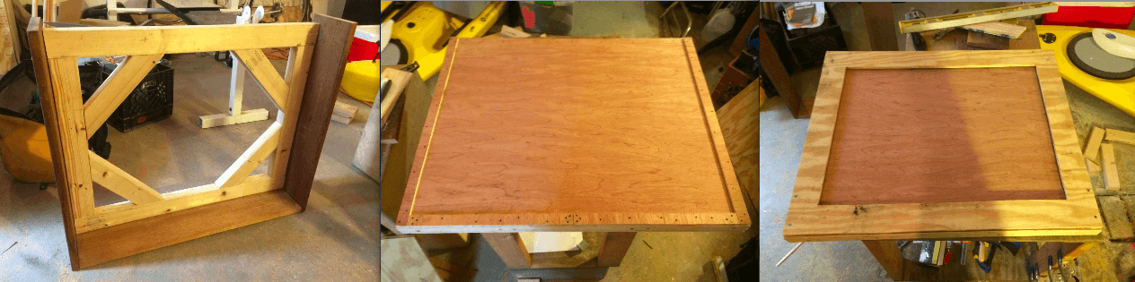 making the frame