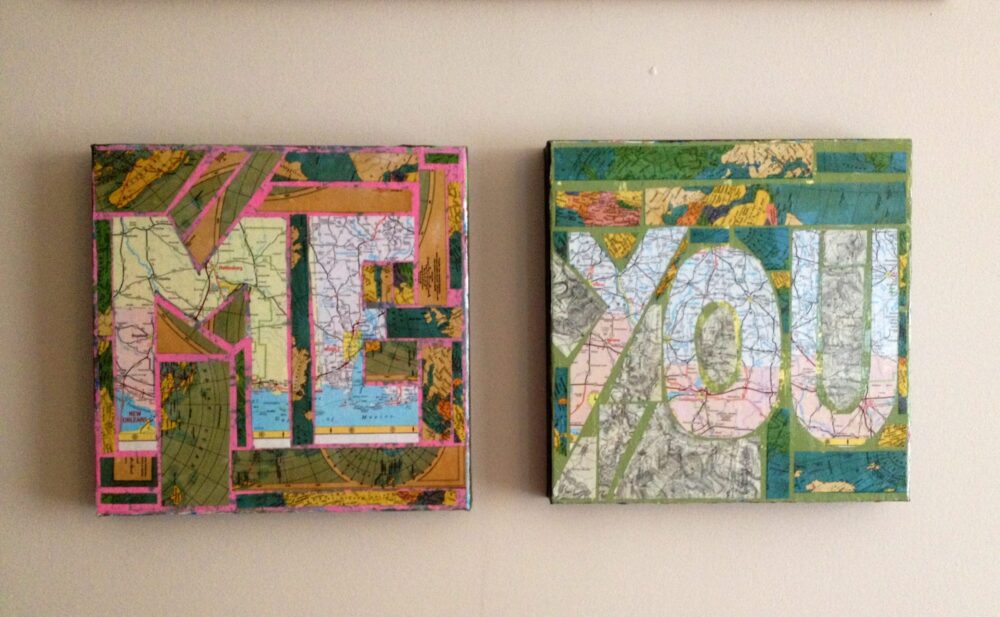 Read more about the article Greg Kaminski’s reclaimed map art