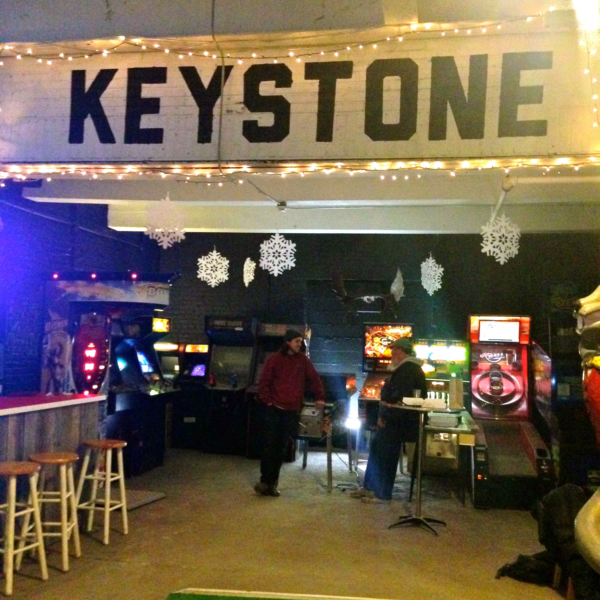 keystone mini golf snowflakes