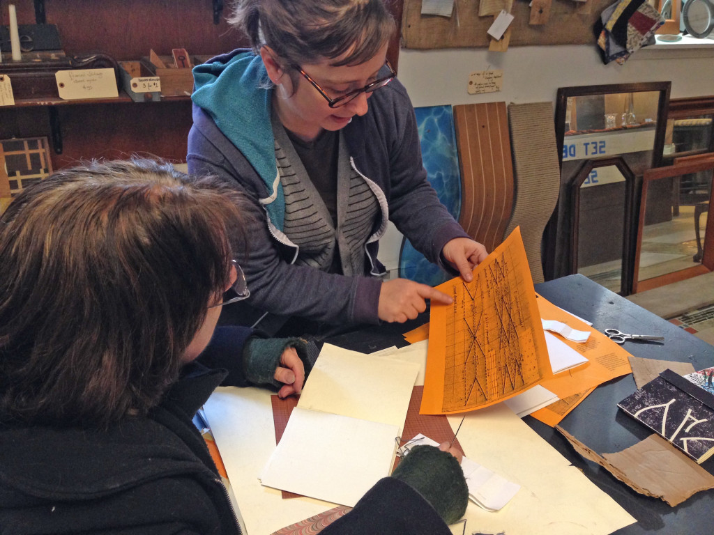 book making with J. Pascoe
