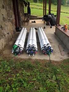 PVC pipe raft 1
