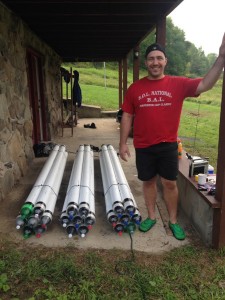PVC pipe raft 2