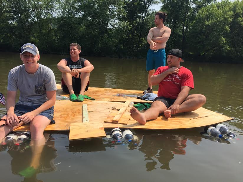 PVC pipe raft 5