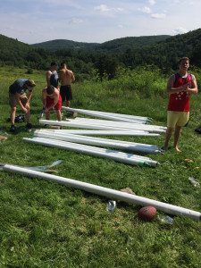PVC pipe raft 6
