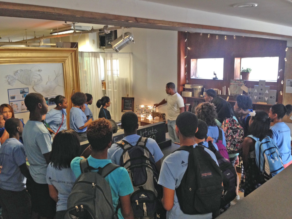 William + group in gallery