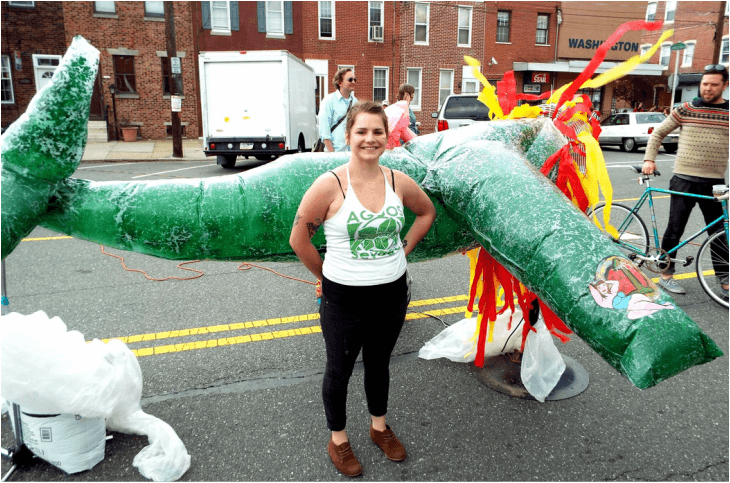 Read more about the article Partnering with the Philly Puff – Philly’s Inflatable Sculpture Contest