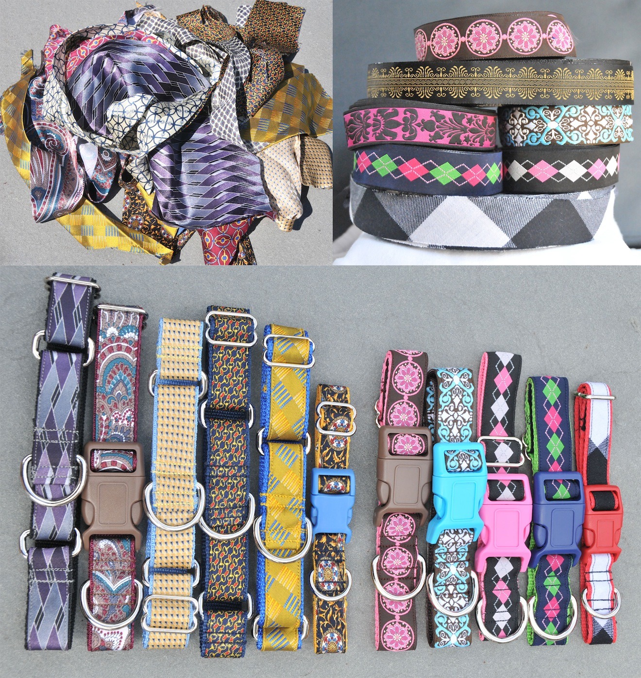 Read more about the article Reclaimed Materials in “Pitch’s Stitches” Dog Collars + More!