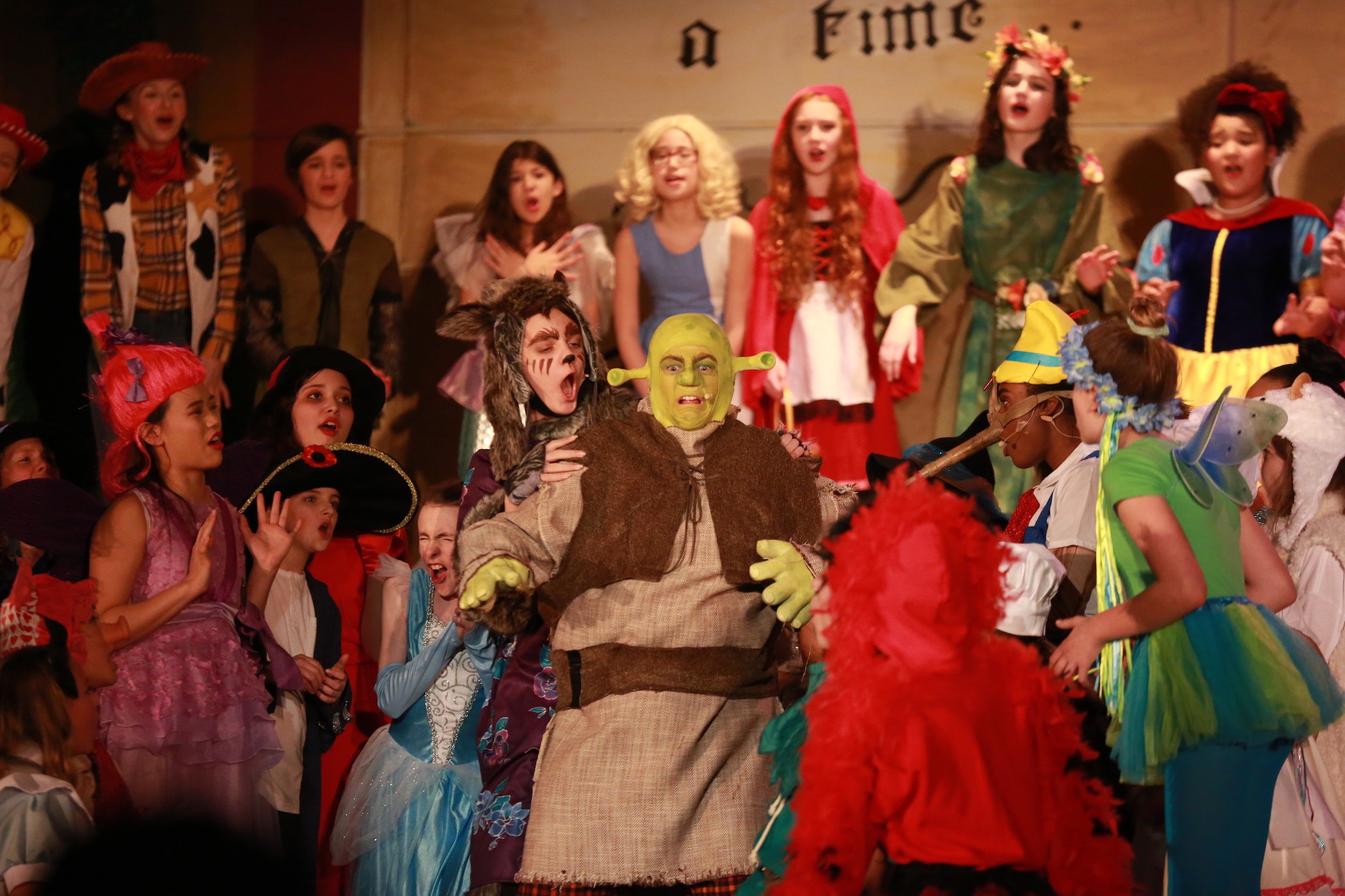 Read more about the article Reclaimed costumes in Shrek Musical at J.R. Masterman School!