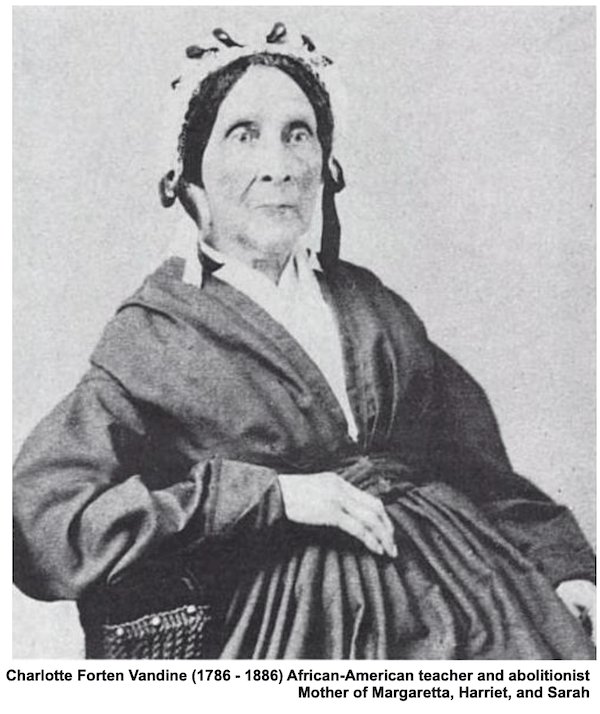 Portrait of Charlotte Forten Vandine