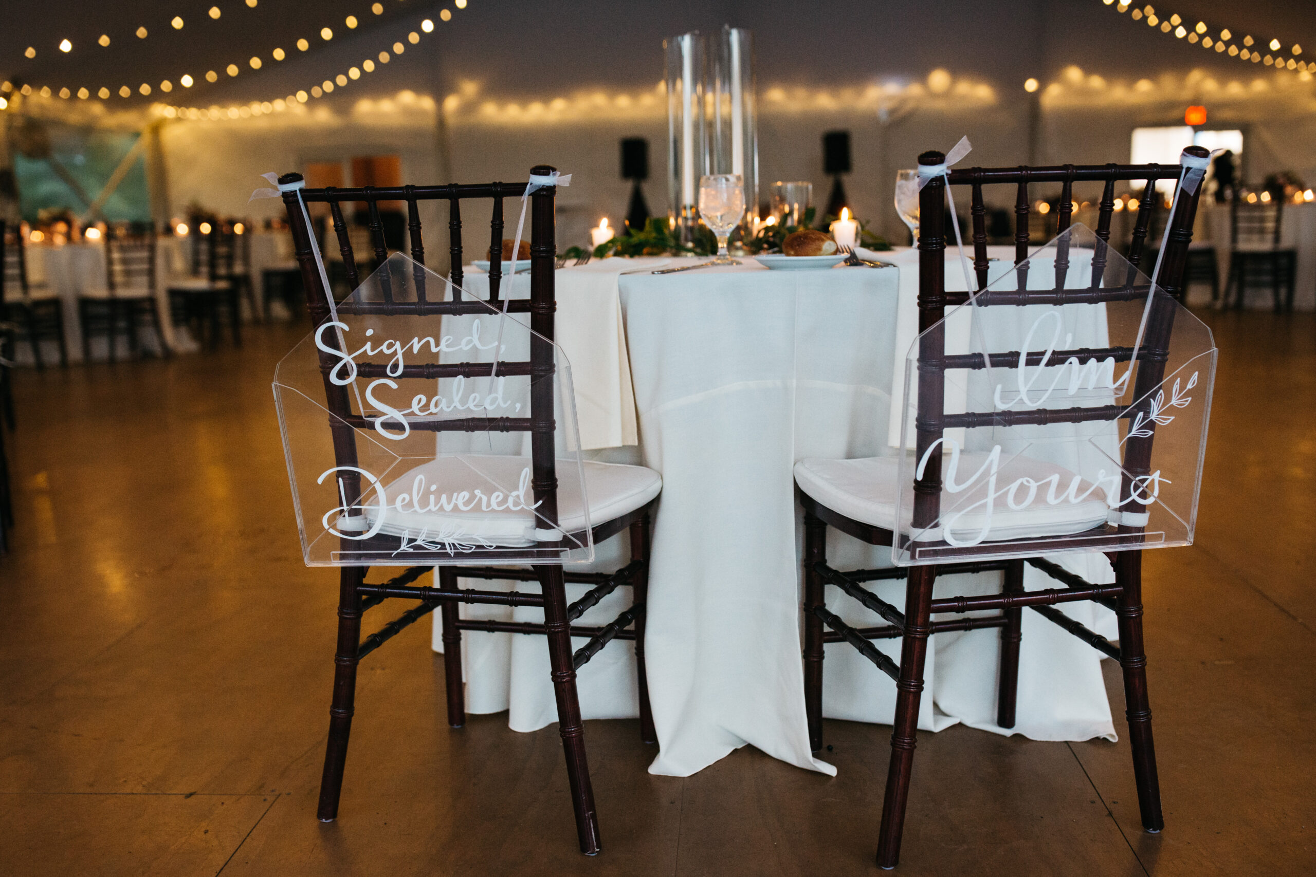 Reclaimed Wedding Chairbacks