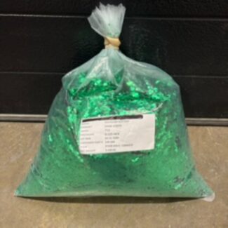 Dark Green Hexagonal Glitter