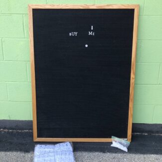 Felt Letter Board + Letters