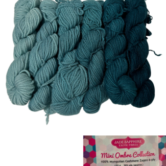 Jade Sapphire Exotic Fibers Mini Ombre Collection Scarab Pack