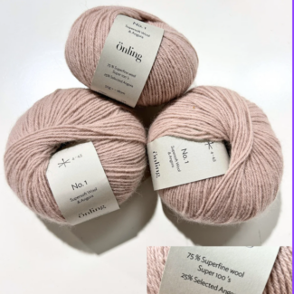 Önling No 1: Luxury Merino-Angora blend yarn – Warm Gray